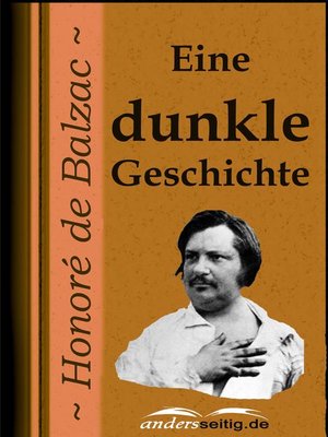 cover image of Eine dunkle Geschichte
